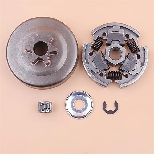 SEEDDFF 3/8" 6-Zahn-Kupplungskettenradtrommel, passend for Stihl MS181 MS181C Unterlegscheibe Clip Nadellager Kit Kettensäge 1139 160 2000 SEEDDFF 3/8" 6-Zahn-Kupplungskettenradtrommel, passend for Stihl MS181 MS181C Unterlegscheibe Clip Nadellager Kit Kettensäge 1139 160 2000 von SEEDDFF