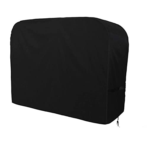 SEEDDFF Grillabdeckung 420D Oxford Cloth Outdoor BBQ CoverMöbel Staubschutz mit viereckiger Schnalle Backofen schwarz Grillabdeckung (Color : 190x71x117cm) von SEEDDFF