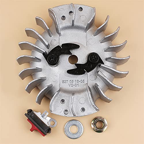 SEEDDFF Schwungrad Schwungradmutter Woodruff Key Kill Switch Kit passend for Husqvarna 268 272 XP 272XP for JONSERED 670 Kettensäge SEEDDFF Schwungrad Schwungradmutter Woodruff Key Kill Switch Kit passend for Husqvarna 268 272 XP 272XP for JONSERED 670 Kettensäge von SEEDDFF