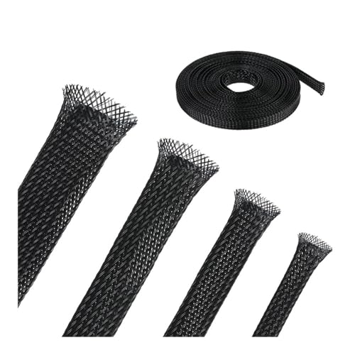 Erweiterbare geflochtene PET-Kabelhülle, Drahtgeflechtschlauch, Schrumpfschlauch for Audio-Video-Heimgerätekabel, Automobil for USB-Netzkabel, Audio-Video-Kabel(30 Mm,300cm) von SEEHA