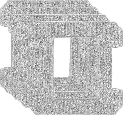 SEEING.U Exklusiver Rückstandsfreier Mikrofaserschwamm W3 Fensterputzroboter, 4 Stück Ersatz Wischtücher von SEEING.U