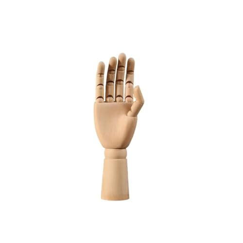 SEEK RARE 17,8 cm großes Holzhandmodell, flexibel, für Rechtshänder, Kunstpuppe, Künstler, Zeichnen, Manikin, Gelenkhandmodell zum Zeichnen, Skizzieren, Modellieren, Schmuckdisplay SEEK RARE 17,8 cm großes Holzhandmodell, flexibel, für Rechtshänder, Kunstpuppe, Künstler, Zeichnen, Manikin, Gelenkhandmodell zum Zeichnen, Skizzieren, Modellieren, Schmuckdisplay von SEEK RARE