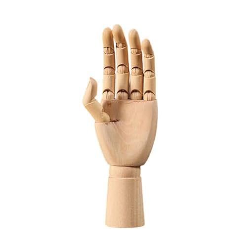 SEEK RARE 30,5 cm großes Holzhandmodell, flexible linke Hand, Kunstpuppe, Künstler, Zeichnen, Manikin, Modell zum Zeichnen, Skizzieren, Modellieren, Schmuckdisplay SEEK RARE 30,5 cm großes Holzhandmodell, flexible linke Hand, Kunstpuppe, Künstler, Zeichnen, Manikin, Modell zum Zeichnen, Skizzieren, Modellieren, Schmuckdisplay von SEEK RARE