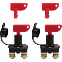 Ccykxa 2er-Pack 12 V/24 v Kfz-Batterie-Trennschalter, Notschalter von SEENLIN