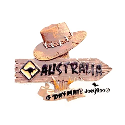 Australian Cowboy Straßenschild Magnet Küche Kühlschrank Dekorierter Magnet von SEENS