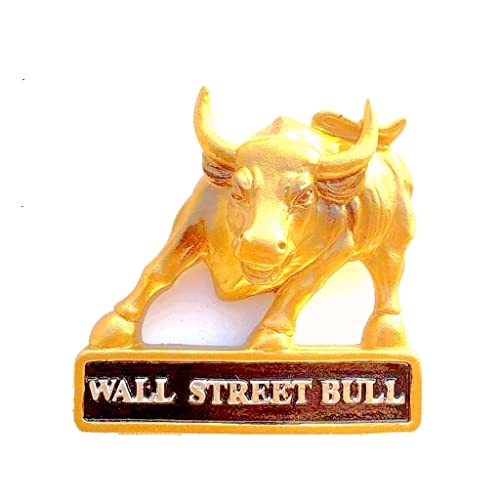 Wall Street Kupfer-Stier in New York USA Magnet Küche Kühlschrank Dekoriert Magnet Wall Street Kupfer-Stier in New York USA Magnet Küche Kühlschrank Dekoriert Magnet von SEENS