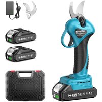 SEESII Akku Astschere, 33mm Elektrische Gartenschere mit Akku mit 600W bürstenlosem Motor, Akku-Baumschere mit 4000mAh Batterien & Ladegerät, SK5 SEESII Akku Astschere, 33mm Elektrische Gartenschere mit Akku mit 600W bürstenlosem Motor, Akku-Baumschere mit 4000mAh Batterien & Ladegerät, SK5 von SEESII