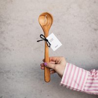 Kochlöffel Sylt/Hangefertigter Holz Küchenhelfer Personalisierte Gravur von SEESUCHTmanufaktur