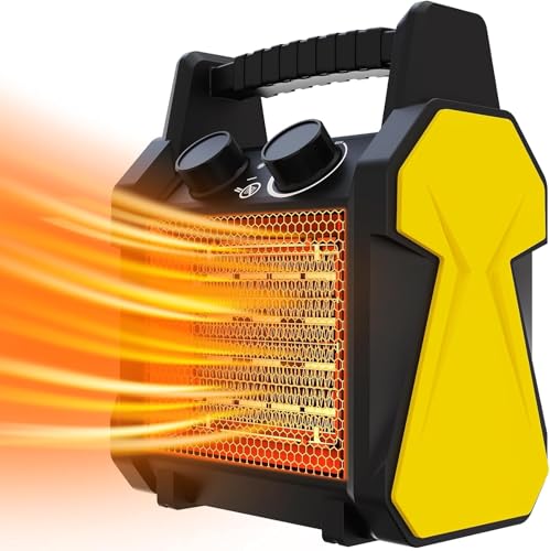 Terrassenheizstrahler für den Außenbereich – 1500 W tragbarer elektrischer Garagenheizstrahler – FXH von SEEYANG