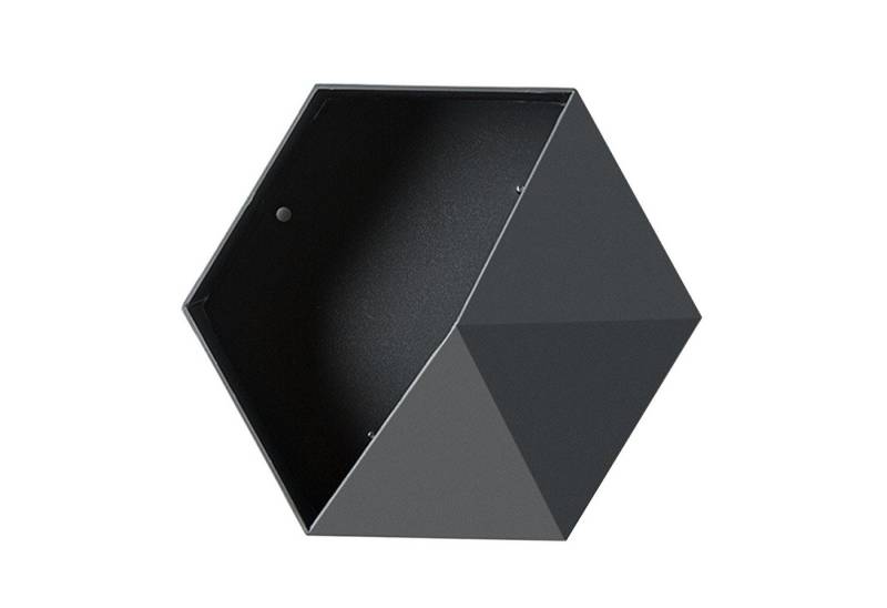 SEEZSSA Wandregal Multifunktionaler Blumentopf-Wandhalter im minimalistischen Design, Set 1-tlg., nordische Aufbewahrungsbox und geometrisches Gartenset, Grau von SEEZSSA