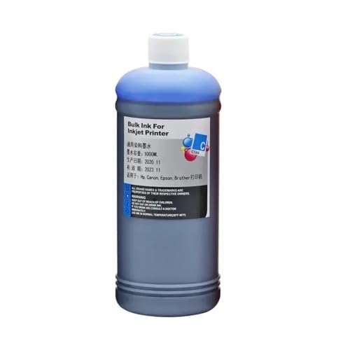 SEFNPOME 1000 ml Pigmenttinte kompatibel mit LC421XL Kompatibel mit DCP J1050DW DCP J1140DW DCP J1800DW MFC J1010DW Drucker(Pingment Ink-C) von SEFNPOME