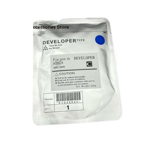 SEFNPOME 1PC -kompatibles Entwicklerpulver Kompatibel mit MPC4000 MPC5000 MPC2800 MPC3000 MPC3300 MPC4000 MPC5000 MPC4500 C5000 C5000 C4500 C3000 C2800 C3300(C) von SEFNPOME