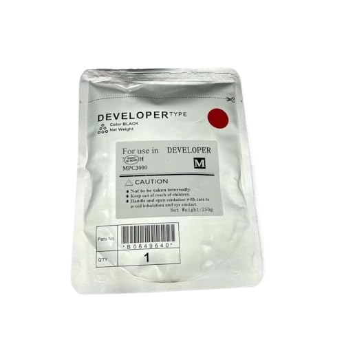SEFNPOME 1PC -kompatibles Entwicklerpulver Kompatibel mit MPC4000 MPC5000 MPC2800 MPC3000 MPC3300 MPC4000 MPC5000 MPC4500 C5000 C5000 C4500 C3000 C2800 C3300(M) von SEFNPOME