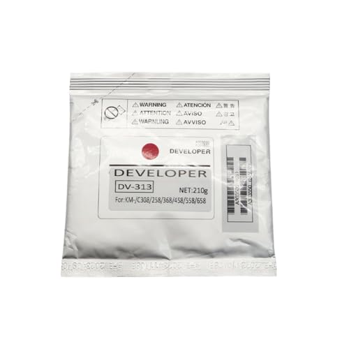 SEFNPOME 1pc DV313 Entwicklerpulver kompatibel mit C308 C368 C458 C558 C658 C258 308 368 458 558(Magenta) von SEFNPOME
