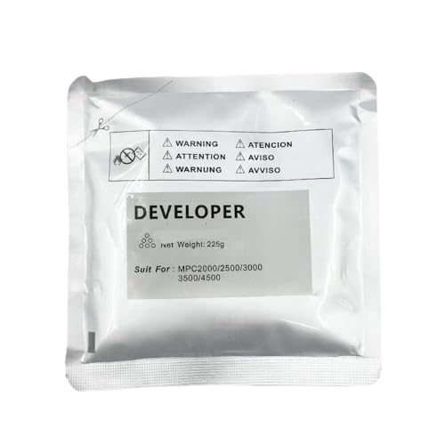 SEFNPOME 1pc -Entwicklerpulver 225 g Kompatibel mit MPC2500 MP C2000 C3000 C3500 C4500 kompatibel mit CMYK -Systemen(Y) von SEFNPOME