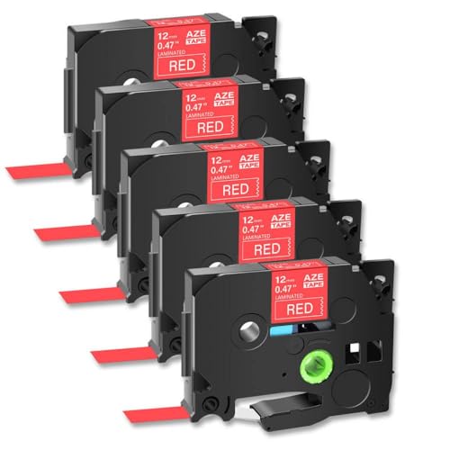 SEFNPOME 5 PK AZE 435 Etikettband Kompatibel mit TZE 435 12 mm Laminiertes Band kompatibel mit PTD410 PTD610 PTE300 PTD460BT PT100 SEFNPOME 5 PK AZE 435 Etikettband Kompatibel mit TZE 435 12 mm Laminiertes Band kompatibel mit PTD410 PTD610 PTE300 PTD460BT PT100 von SEFNPOME