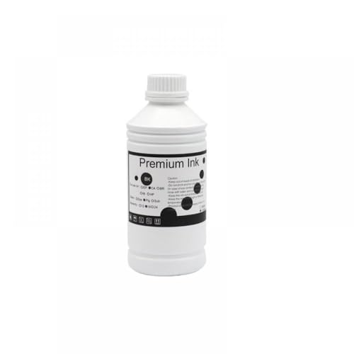 SEFNPOME 500 ml Pigmenttinte kompatibel mit PFI120 PFI-120 PFI-8120 Kompatibel mit TM200 TM205 TM300 TM305 TM-5300 TM-5305 TM-5200 TM-5205 Druckertinte Tinte(500ML-pigment-BK) von SEFNPOME