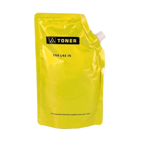 SEFNPOME 500G Bag Toner Pulver Nachfüllung kompatibel mit C220 C280 C360 C7722 C7728 TN216 TN319(Y) von SEFNPOME