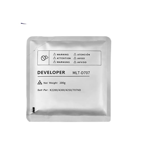 SEFNPOME Entwicklerpulver Nachfüllung Kompatibel mit kompatible K2200 4300 4250 707nd MLT-R707 707 Modelle 1PCS von SEFNPOME