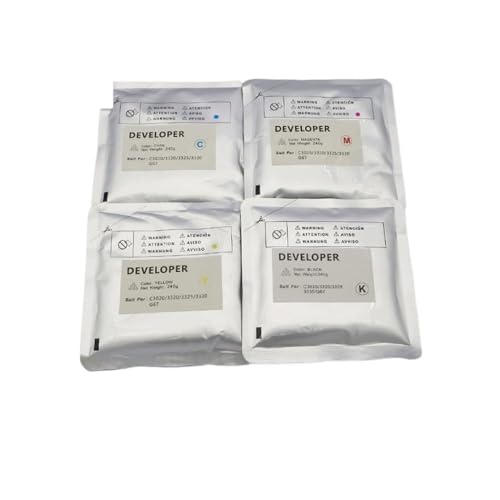SEFNPOME Entwicklerpulver kompatibel mit IR C3020 C3320 C3325 C3330 Modelle 240 g pro Beutel G67 IRC3320 IRC3325 IRC3330 IRC302020(CMYK) von SEFNPOME