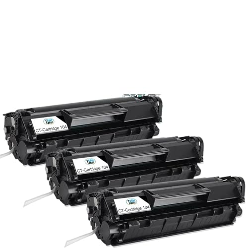 SEFNPOME Kompatibler Toner 3 -Pack Kompatibel mit 104 ImagesClass MF4150 MF4350D MF4370DN D420 D480 von SEFNPOME