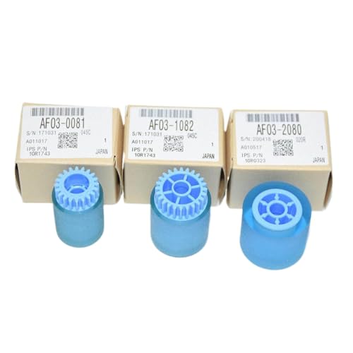 Set von AF 031082 AF 030081 AF 032080 Druckerpapier -Futtermittel -Trennungsrollen kompatibel mit Modellen 2051 2060 2075 5500 6000 6001 6002 6500 7000 7001 Set von AF 031082 AF 030081 AF 032080 Druckerpapier -Futtermittel -Trennungsrollen kompatibel mit Modellen 2051 2060 2075 5500 6000 6001 6002 6500 7000 7001 von SEFNPOME