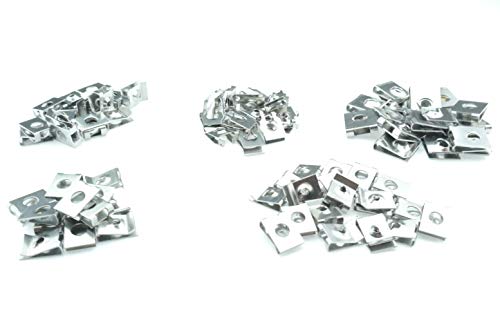 Blechmutter 3,5 3,9 4,2 4,8 5,5mm Edelstahl A2 Kotflügelmutter 3,5-5,5 mm Blechmuttern, Gewinde:5.5mm, Menge:100er Set von SEGO