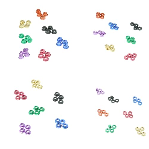 Muttern M5 M6 Aluminium 5mm 6mm DIN 934 6923 Flansch blau rot schwarz gold grün orange lila eloxiert, Farbauswahl:DIN 6923 - Grün eloxiert, Abmessung & Menge:M6-20er Pack Muttern M5 M6 Aluminium 5mm 6mm DIN 934 6923 Flansch blau rot schwarz gold grün orange lila eloxiert, Farbauswahl:DIN 6923 - Grün eloxiert, Abmessung & Menge:M6-20er Pack von SEGO