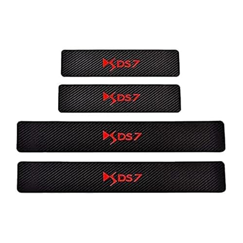 SEGSFGHD 4 Stücke Auto Einstiegsleisten Schutzfolie, für Citroen Ds7 DS 7 Crossback Kantenschutz Pedal TüRschweller Kratzschutz Abdeckung Dekor Zubehör SEGSFGHD 4 Stücke Auto Einstiegsleisten Schutzfolie, für Citroen Ds7 DS 7 Crossback Kantenschutz Pedal TüRschweller Kratzschutz Abdeckung Dekor Zubehör von SEGSFGHD