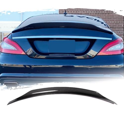 SEGSFGHD Auto Heck Spoiler, für Mercedes-Benz CLS Class W218 CLS63 AMG 2012-2017 Sedan langlebig Rear Wing Heckklappe Hinten Spoilerlippe Auto-Styling Zubehör von SEGSFGHD