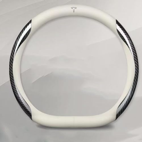 SEGSFGHD Auto Lenkradbezug, für Tesla Model s P100d AWD/s EV AWD/s Plaid AWD Leder Auto Lenkradabdeckung Lenkradschoner,Anti Rutsch Atmungsaktiv Auto Lenkrad Abdeckung,D SEGSFGHD Auto Lenkradbezug, für Tesla Model s P100d AWD/s EV AWD/s Plaid AWD Leder Auto Lenkradabdeckung Lenkradschoner,Anti Rutsch Atmungsaktiv Auto Lenkrad Abdeckung,D von SEGSFGHD