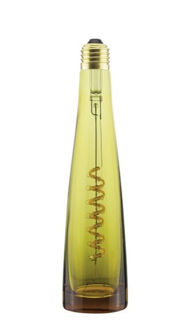 LED Filament FLOWER BULB Gelb E27 6,5W 280lm 1900K Warmweiß 5,7x5,7x24cm Deko Leuchtmittel LED Filament FLOWER BULB Gelb E27 6,5W 280lm 1900K Warmweiß 5,7x5,7x24cm Deko Leuchtmittel von SEGULA