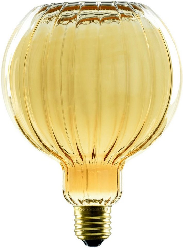 SEGULA LED-Leuchtmittel LED Floating Globe 125 straight gold, E27, 1 St., Extra-Warmweiß, LED Floating Globe 125 straight gold, E27, 4W, CRI 90, dimmbar von SEGULA