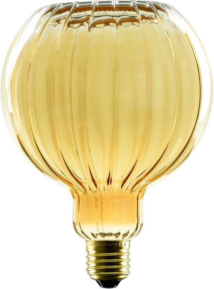 SEGULA LED-Leuchtmittel LED Floating Globe 125 straight gold, E27, Warmweiß, dimmbar, E27, Floating Globe 125 straight gold von SEGULA