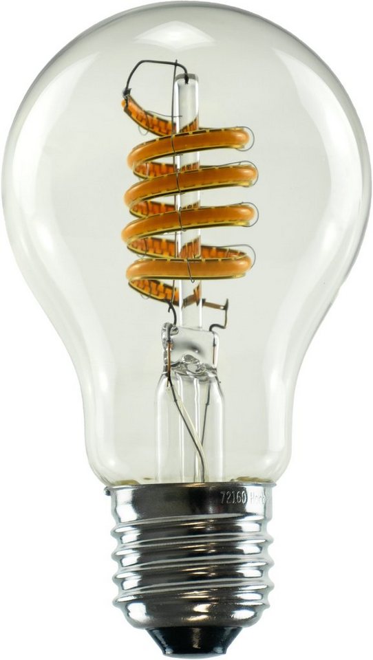 SEGULA LED-Leuchtmittel LED Glühlampe Curved Ambient klar, E27, Warmweiß, dimmbar, E27,Glühlampe Curved klar, Ambient Dimming von SEGULA
