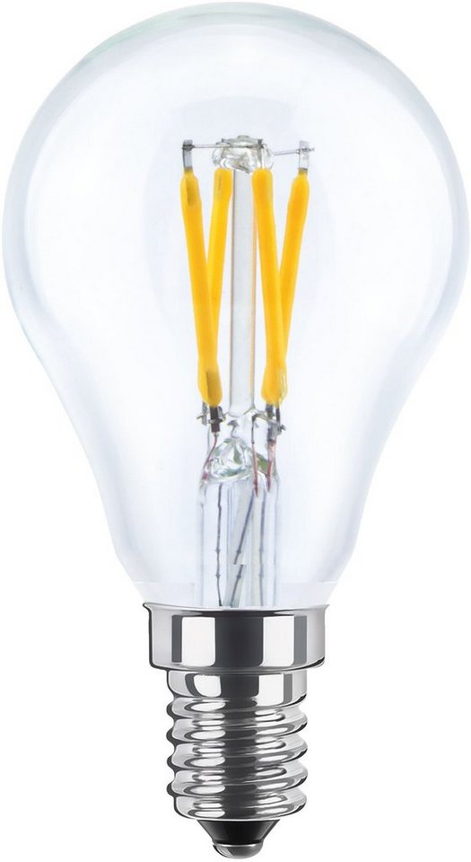 SEGULA LED-Leuchtmittel LED Tropfenlampe klar, E14, Warmweiß, dimmbar, E14, Tropfenlampe klar, 2700K von SEGULA