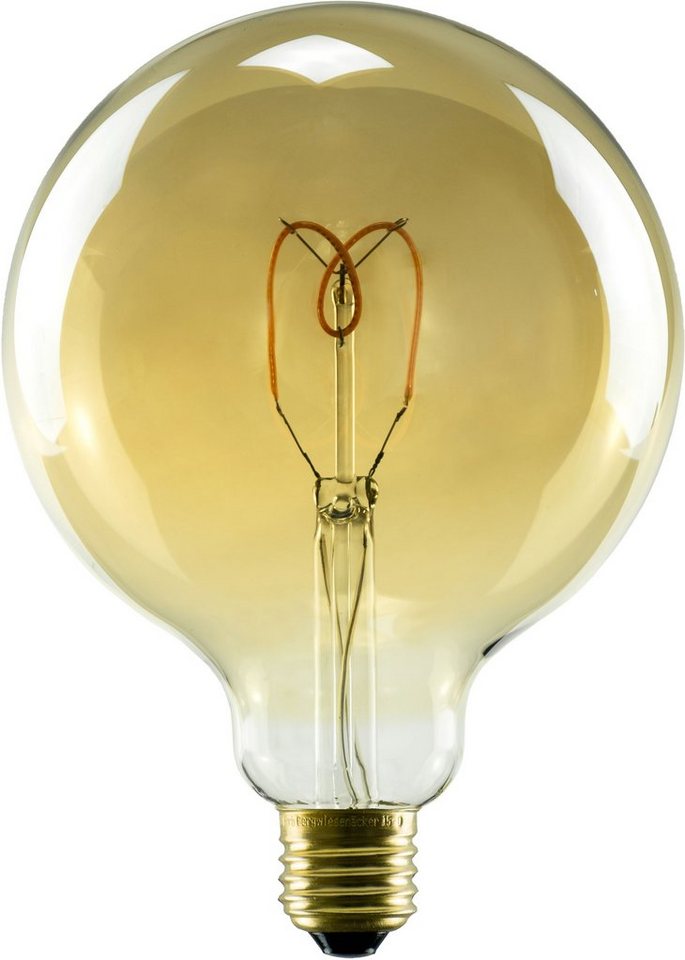 SEGULA LED-Leuchtmittel Soft Line, E27, 1 St., Warmweiß, dimmbar, Soft Globe 125 gold, E27 von SEGULA