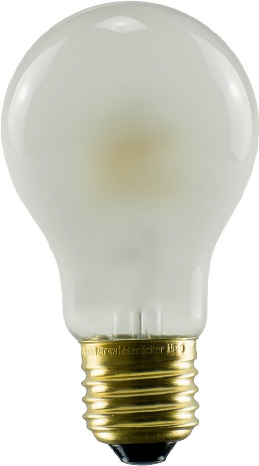 SEGULA LED-Leuchtmittel Soft Line, E27, 1 St., Warmweiß, dimmbar, Soft Glühlampe matt von SEGULA