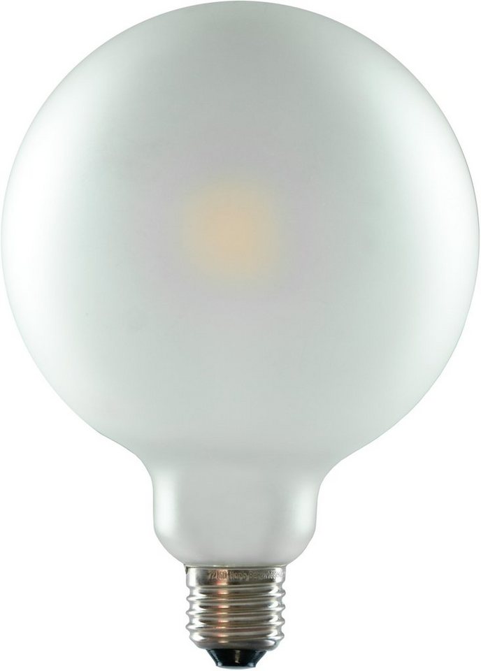 SEGULA LED-Leuchtmittel Vintage Line, E27, 1 St., Warmweiß, dimmbar, Globe 125 satiniert, E27 von SEGULA