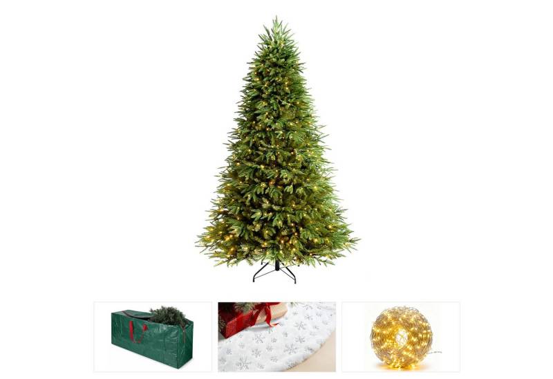SEHAUSEU Künstlicher Weihnachtsbaum Tannenbaum, Weihnachtsdeko, Christbaum, Kunstbaum 150/180 cm SEHAUSEU Künstlicher Weihnachtsbaum Tannenbaum, Weihnachtsdeko, Christbaum, Kunstbaum 150/180 cm von SEHAUSEU