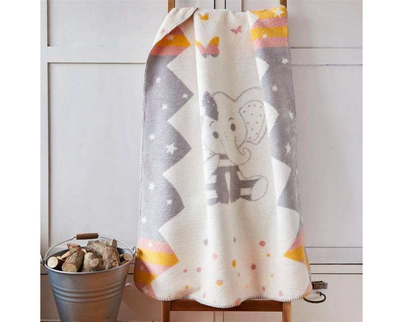 Babydecke 90x120 cm - flauschig weich - Kuscheldecke, SEI Design von SEI Design