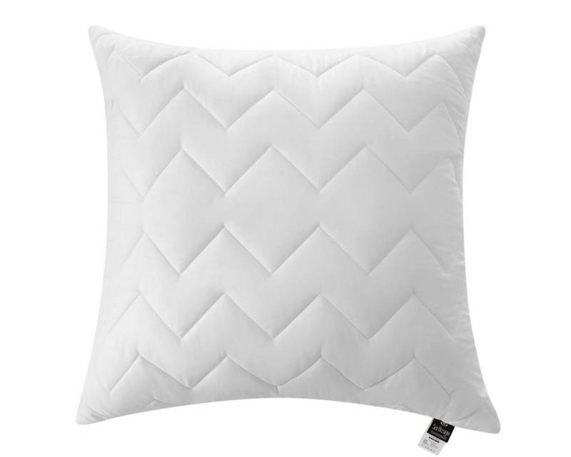 SEI Design Microfaserkissen Mikrofaser 80x80 - NORDIC Collection, Füllung: Polyester, Bezug: Microfaser, Seitenschläfer, Rückenschläfer, Bauchschläfer, 1 Stück, 95°C waschbar von SEI Design