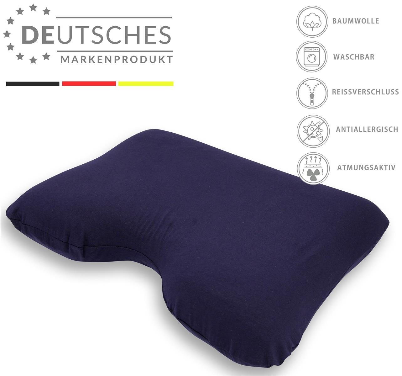 Nackenstützkissen VISCO AIR, orthopädisches Funktionskissen, SEI Design, Bezug: Thermoregulierender Bezug, Rückenschläfer, Seitenschläfer, Bauchschläfer von SEI Design