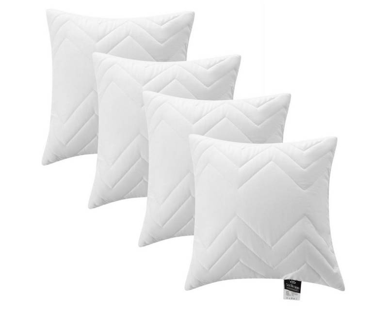 SEI Design Kopfkissen Nordic Füllkissen, Füllung: Polyester, Bezug: Mikrofaser gesteppt, Seitenschläfer, Rückenschläfer, Bauchschläfer, 4-tlg., 95°C waschbar SEI Design Kopfkissen Nordic Füllkissen, Füllung: Polyester, Bezug: Mikrofaser gesteppt, Seitenschläfer, Rückenschläfer, Bauchschläfer, 4-tlg., 95°C waschbar von SEI Design