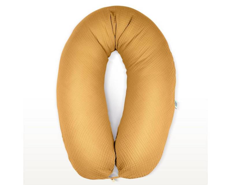 SEI Design Stillkissen Seitenschläferkissen Babynestchen Kuschelnest XXL, Schwangerschaftskissen mit Bezug, Schwangerschaftskissen mit Bezug, Bezug 100% Baumwolle von SEI Design