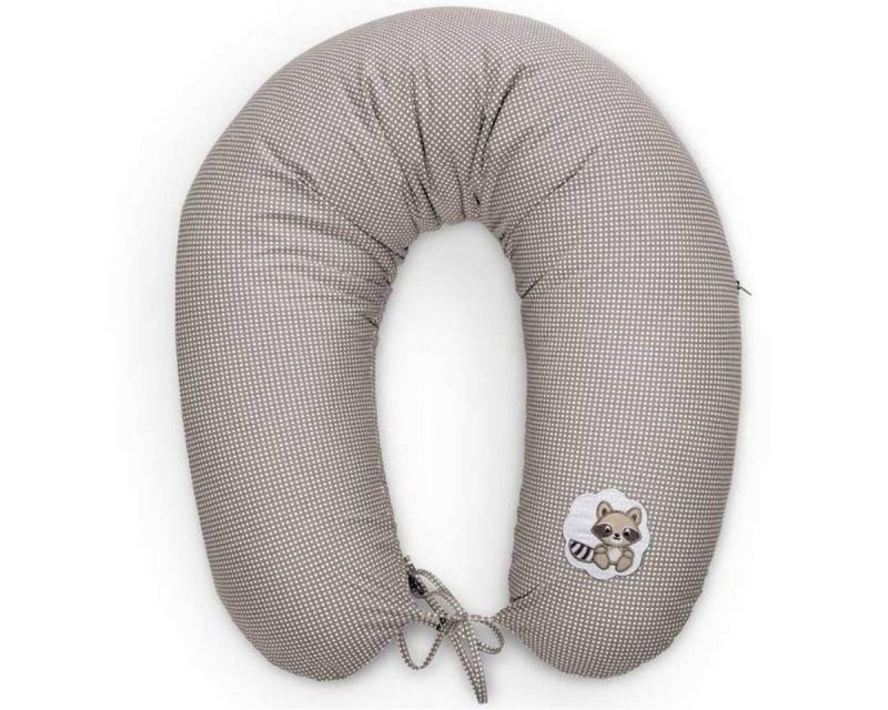 SEI Design Stillkissen Seitenschläferkissen Babynestchen mit EPS Mikroperlen, Schwangerschaftskissen mit Bezug, Schwangerschaftskissen mit Bezug, Bezug 100% Baumwolle von SEI Design