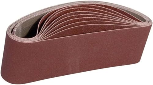 Aluminiumoxid-Schleifbänder, 5 Stück, 100 x 915 mm, Schleifband, 4 x 36 Zoll, Schleifband for Holz mit Körnung 40, 60, 80, 100, 120, 150, 180, 240, 320, 400, 600, Schleifgitter(Size:5Pcs Grit 40) von SEIBES