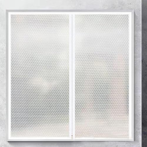 Fenster-Isolierfolie, Tragbarer Thermo-Fenstervorhang, wärmeisolierter Vorhang, Fenster-Isolierungs-Sets for den Winter, anpassbar (100 x 150 cm) (Size : 150x130cm) von SEIBES
