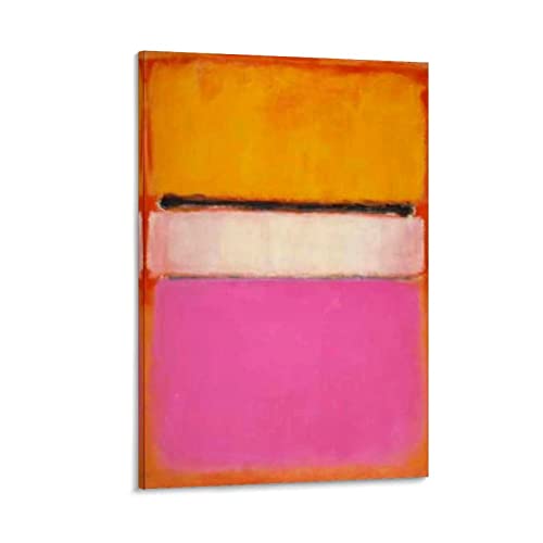 Mark Rothko Kunstdruck-Poster, Gemälde auf Leinwand, Wandkunst, Schnörkelbild, Wohnzimmer, Wanddekoration, 50 x 75 cm von SEIBES