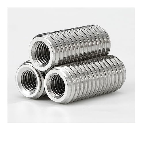 2/5PCS M2 M3 Innen Außengewinde Adapter Schraube Draht Gewinde Einsatz Hülse Umwandlung Mutter 304 Edelstahl (Color : 8mm, Size : M2 x M5 (5Pcs)) von SEIDER